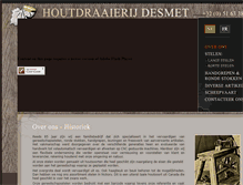 Tablet Screenshot of houtdraaierijdesmet.be